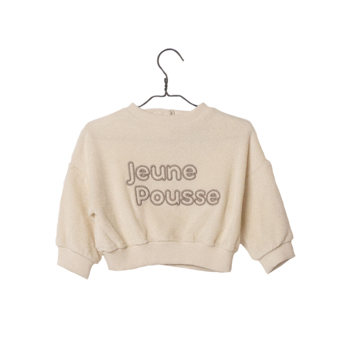 sweat éponge jeune pousse avoine les petites choses