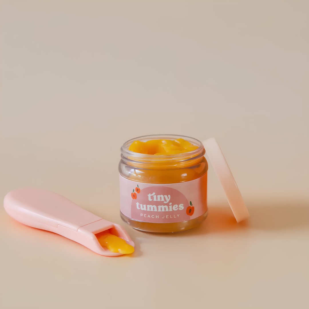 petit pot magique pour poupée goût pêche jouet d'imitation tiny harlow