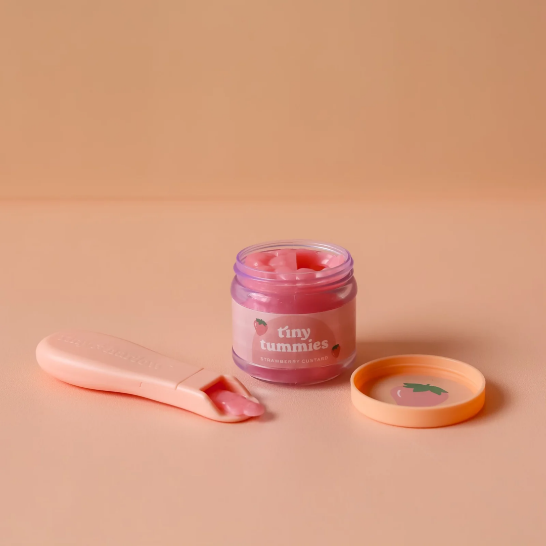 petit pot magique pour poupée goût fraise jouet d'imitation tiny harlow