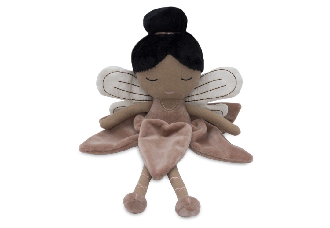 poupée peluche fée noire métisse Mae Jollein