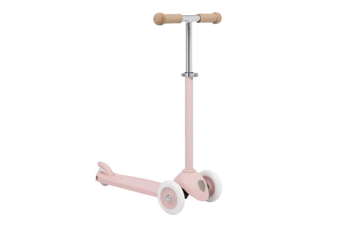 trottinette eco banwood faded pink rose pâle eco responsable scooter