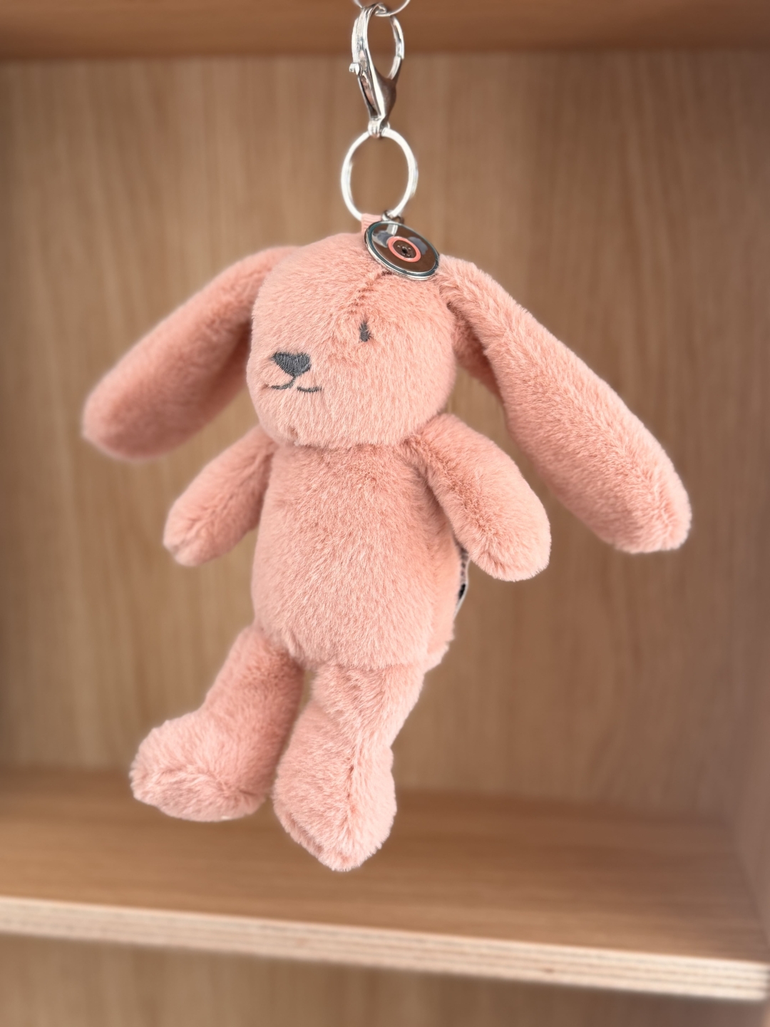 porte clés lapin rose bijou de sac doudou lapin