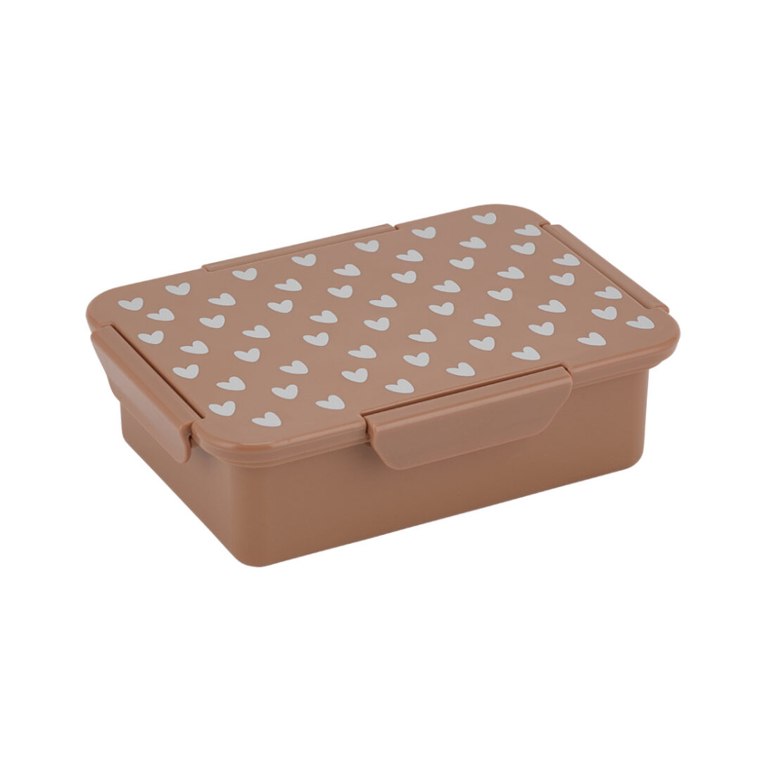 boîte à goûter coeurs lunch box atelier wagram caramel