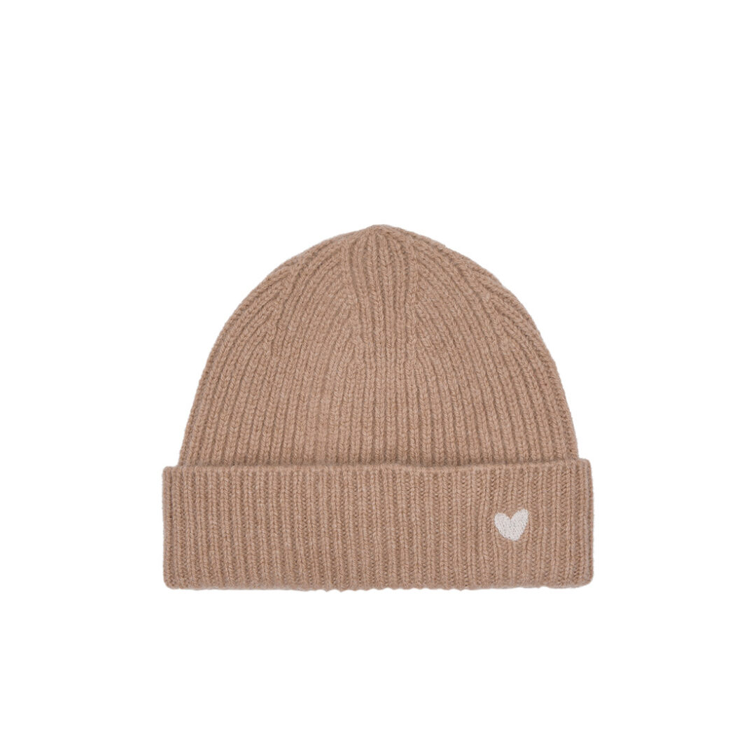 bonnet en laine coeur sable atelier wagram pour bébé enfant ou adulte