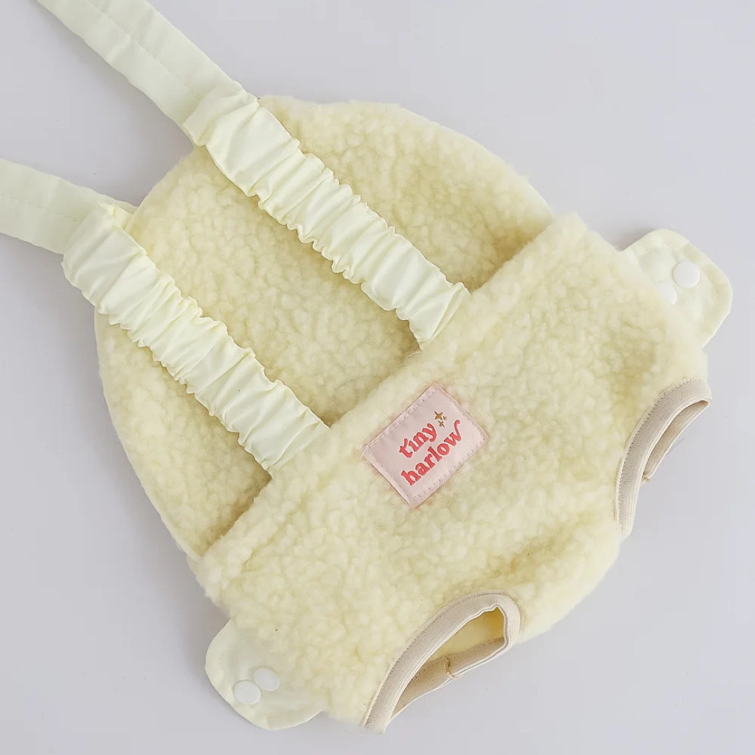 porte bébé pour poupée poupon sherpa moumoute tiny harlow