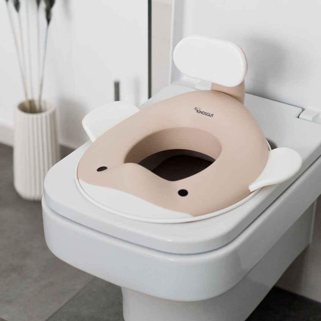 Réducteur de toilettes baleine kindsguts sable apprentissage de la propreté