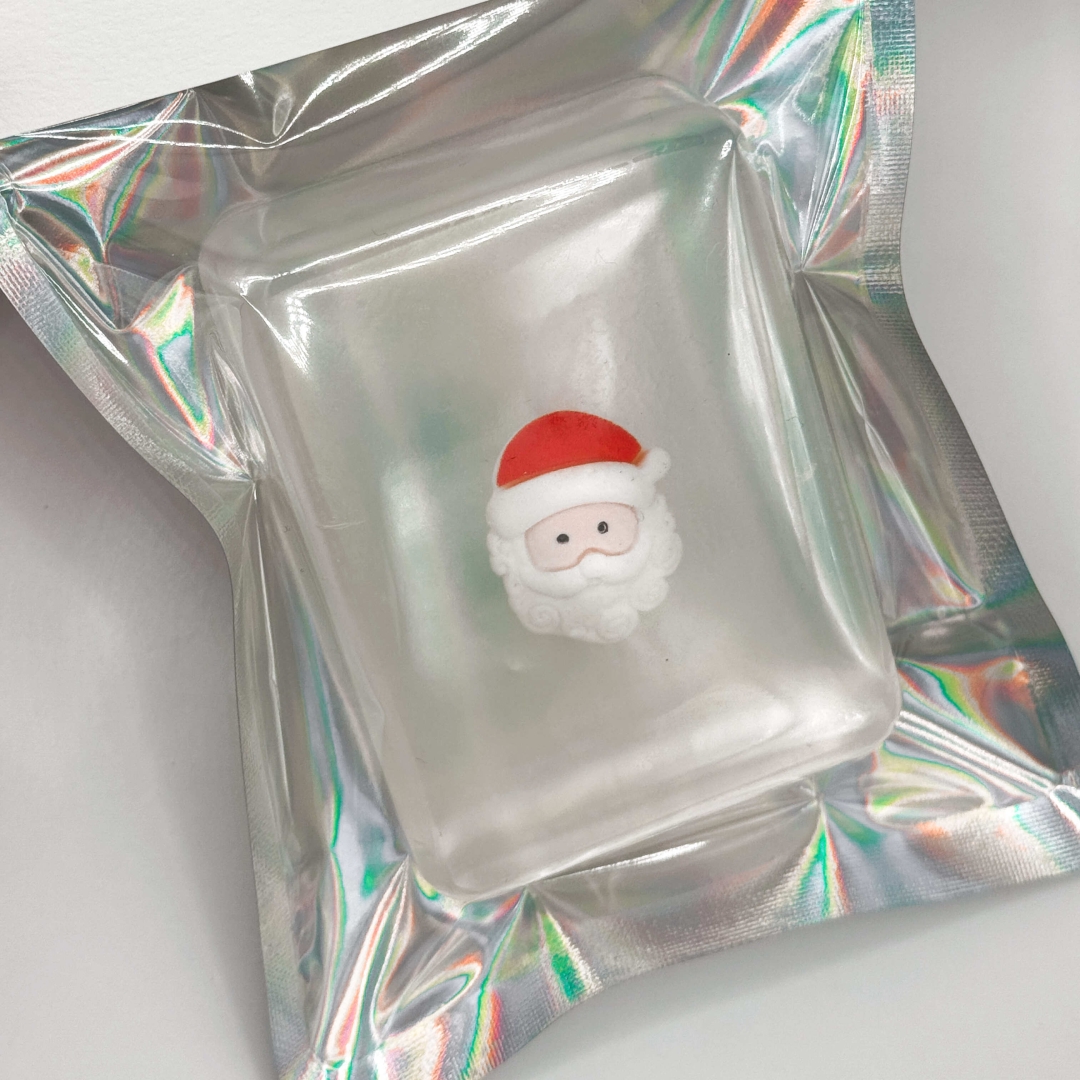 savon avec figurine de noël père noël ludi soap