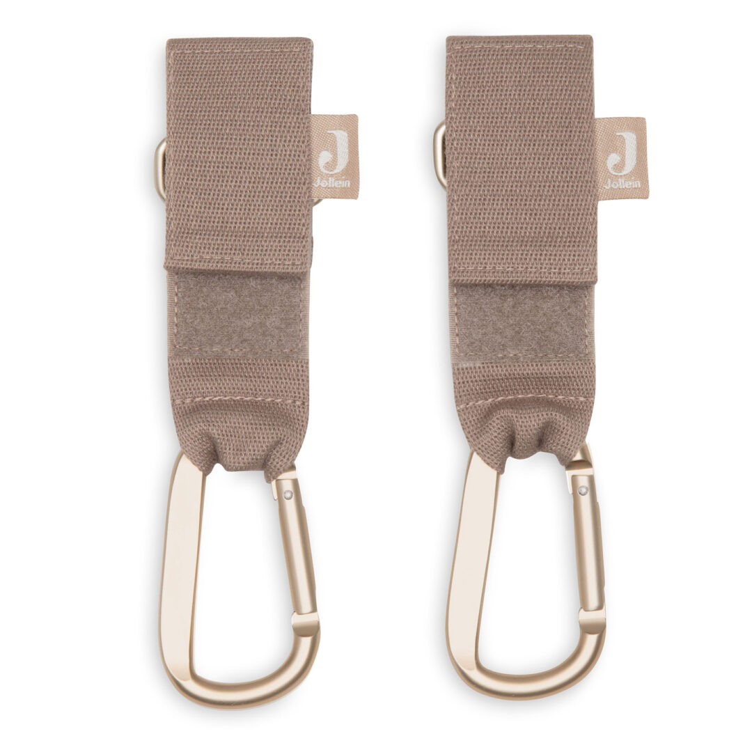 crochets pour poussette jollein milky coffee