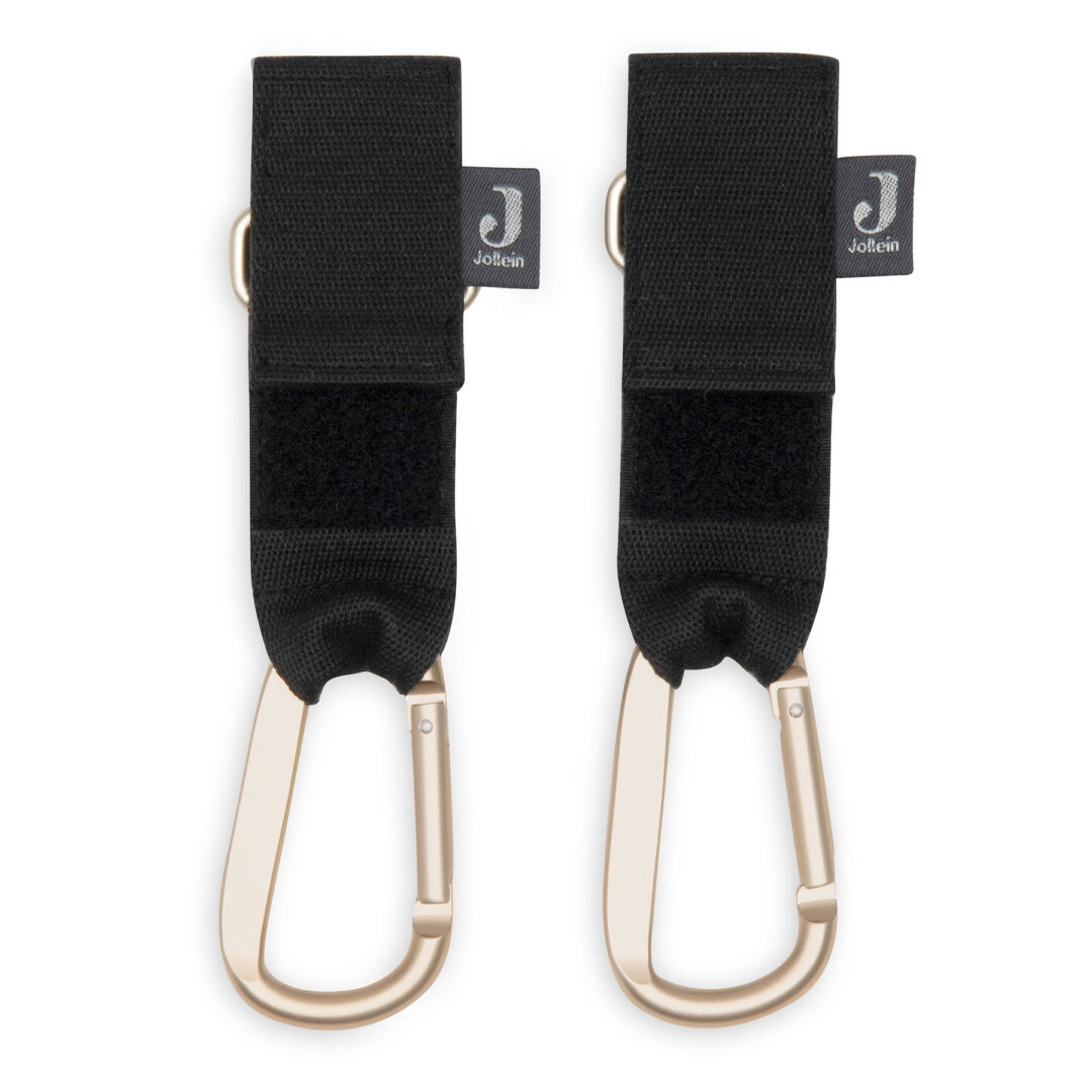 crochets pour poussette jollein noir