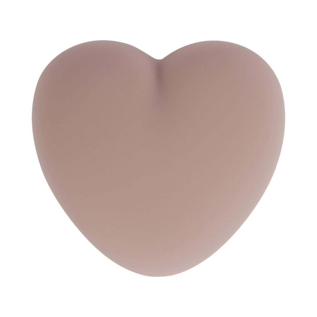 Veilleuse D'allaitement Coeur Vieux Rose Silicone Flow Packshot