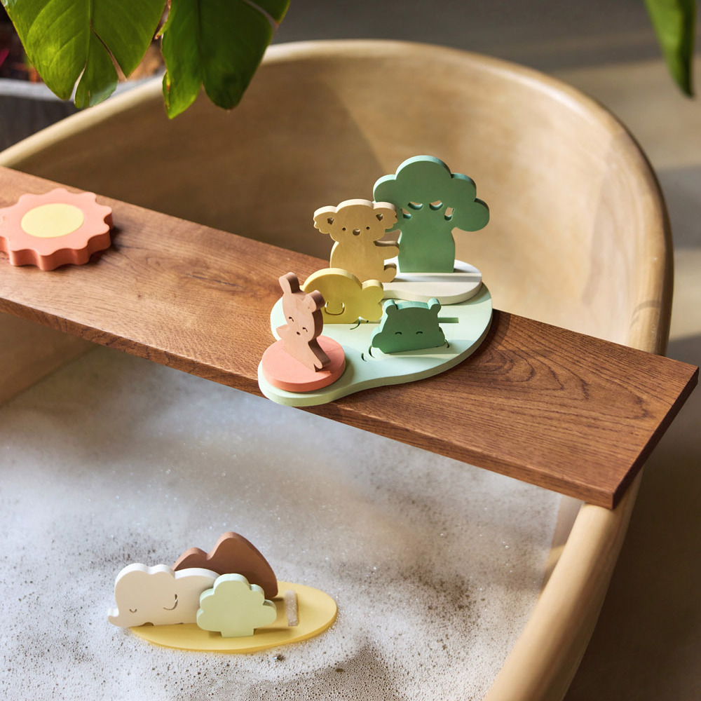 jeux de bain en mousse thème kangourou jollein