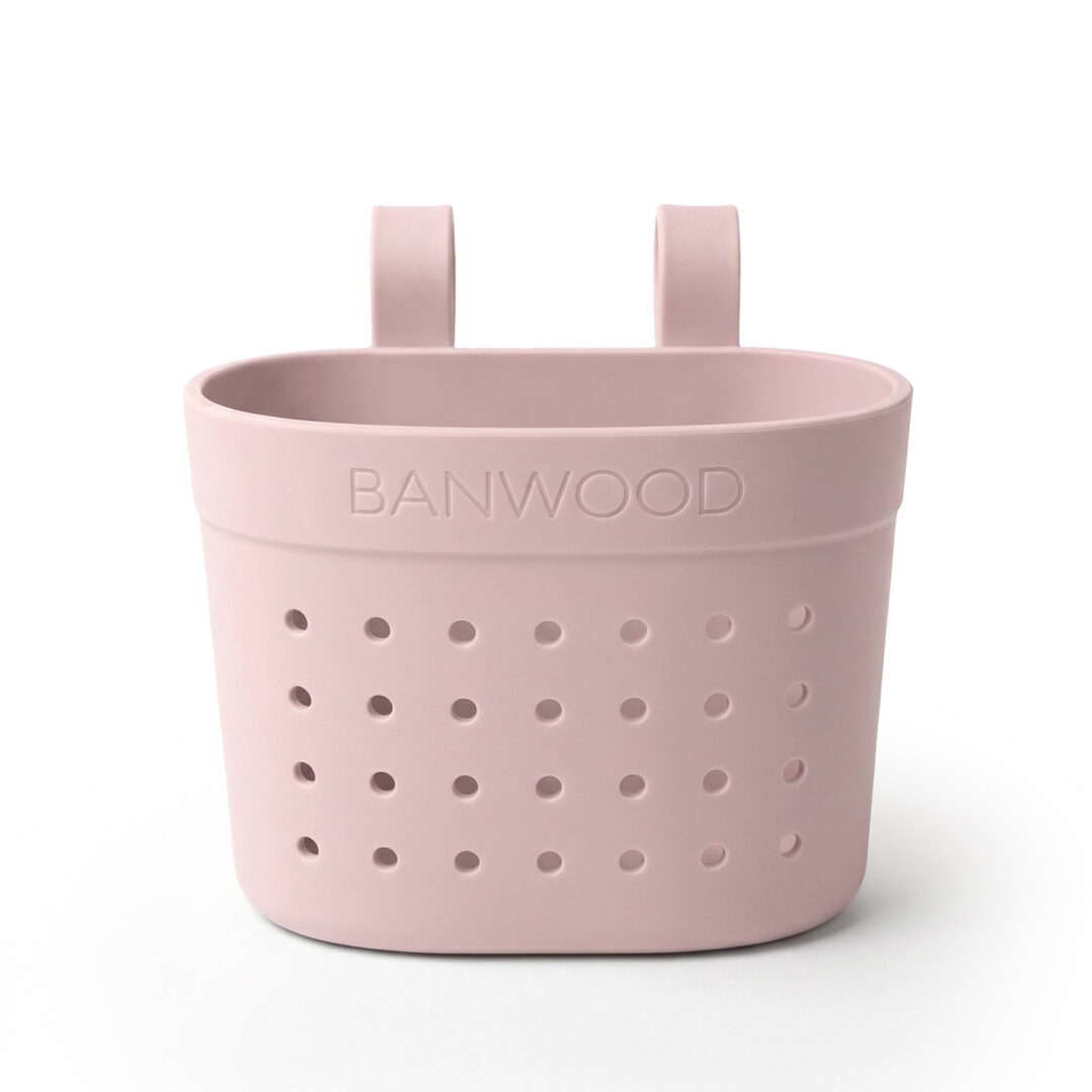 panier pin and ride banwood faded pink