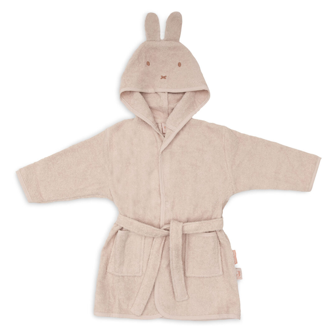 peignoir lapin miffy silk rose jollein