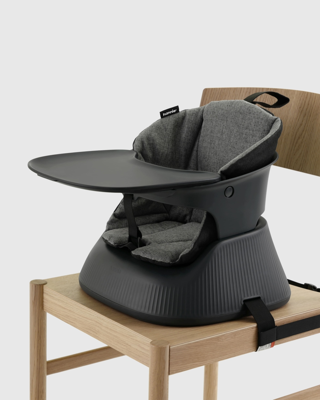 Chaise Haute Nomade Et évolutive Réhausseur Bébé Hannie Noir